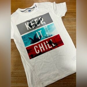 Old Navy ‘Keep it Chill’ T-Shirt - Boy’s Large 10-12 (NWT)